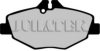 JURATEK JCP1414 Brake Pad Set, disc brake